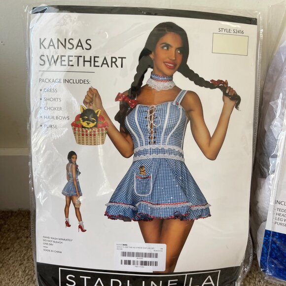 Brand New Dorothy Wizard of Oz Costume - Picture 4 of 4